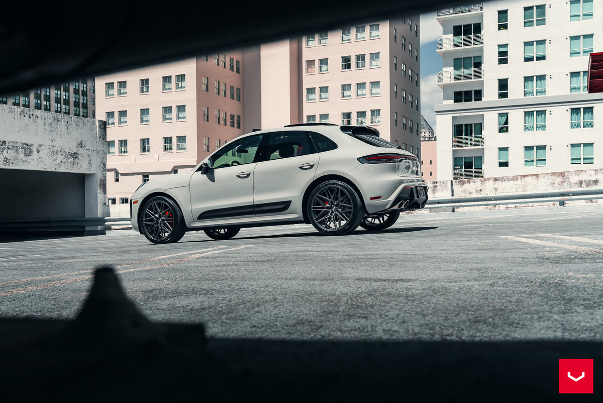 Vossen HF-7 Wheel Set for Porsche Macan - 22 Inch - Anthracite