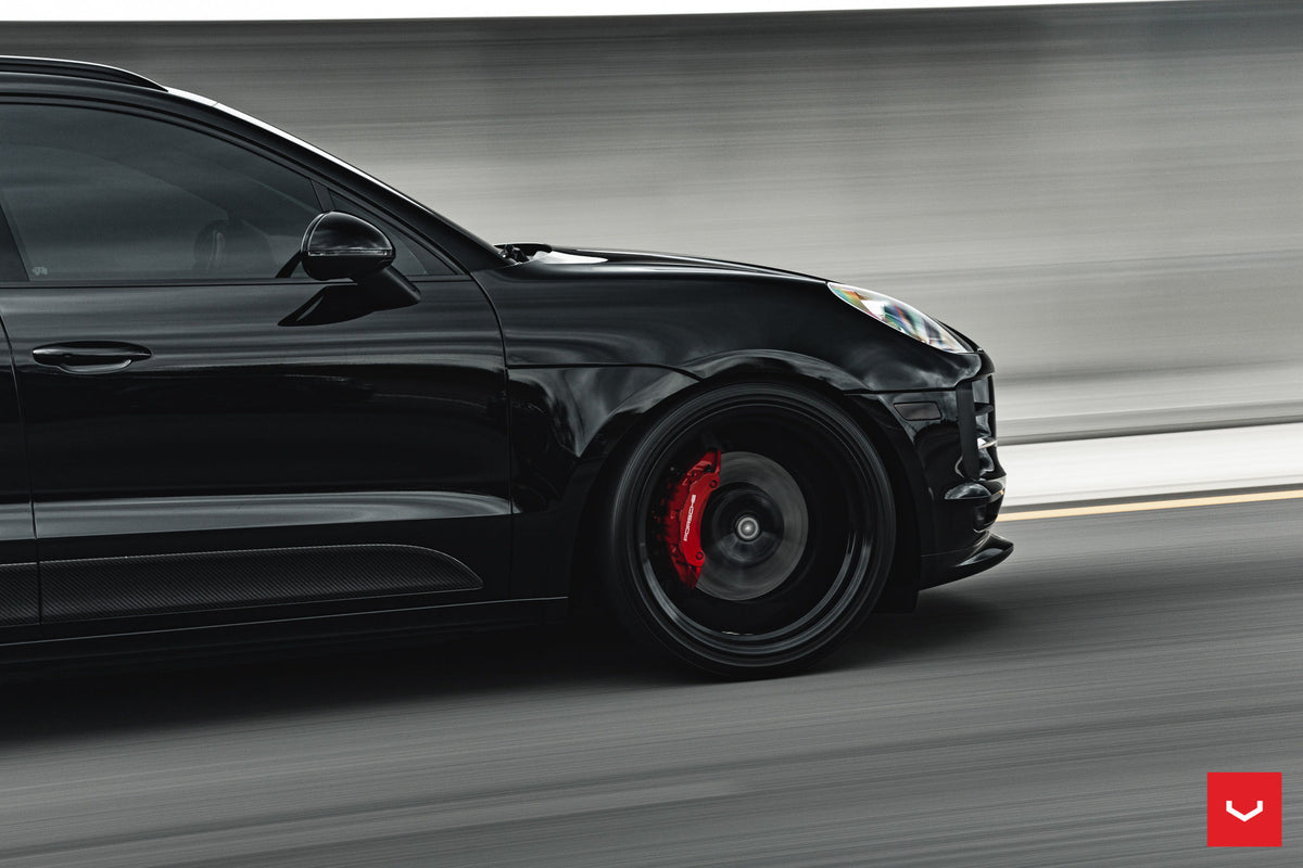 Vossen HF-5 Wheel Set for Porsche Macan - 22 Inch - Gloss Black