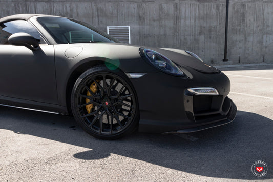Vossen M-X3 Wheel Set for Porsche 911 - 20 Inch - Gloss Black