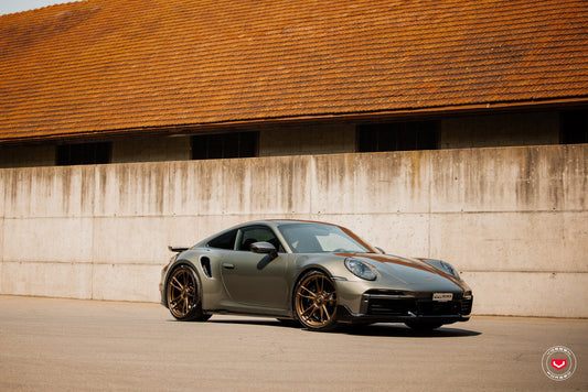 Vossen S17-06 Wheel Set for Porsche 911 - 20 Inch - Satin Bronze