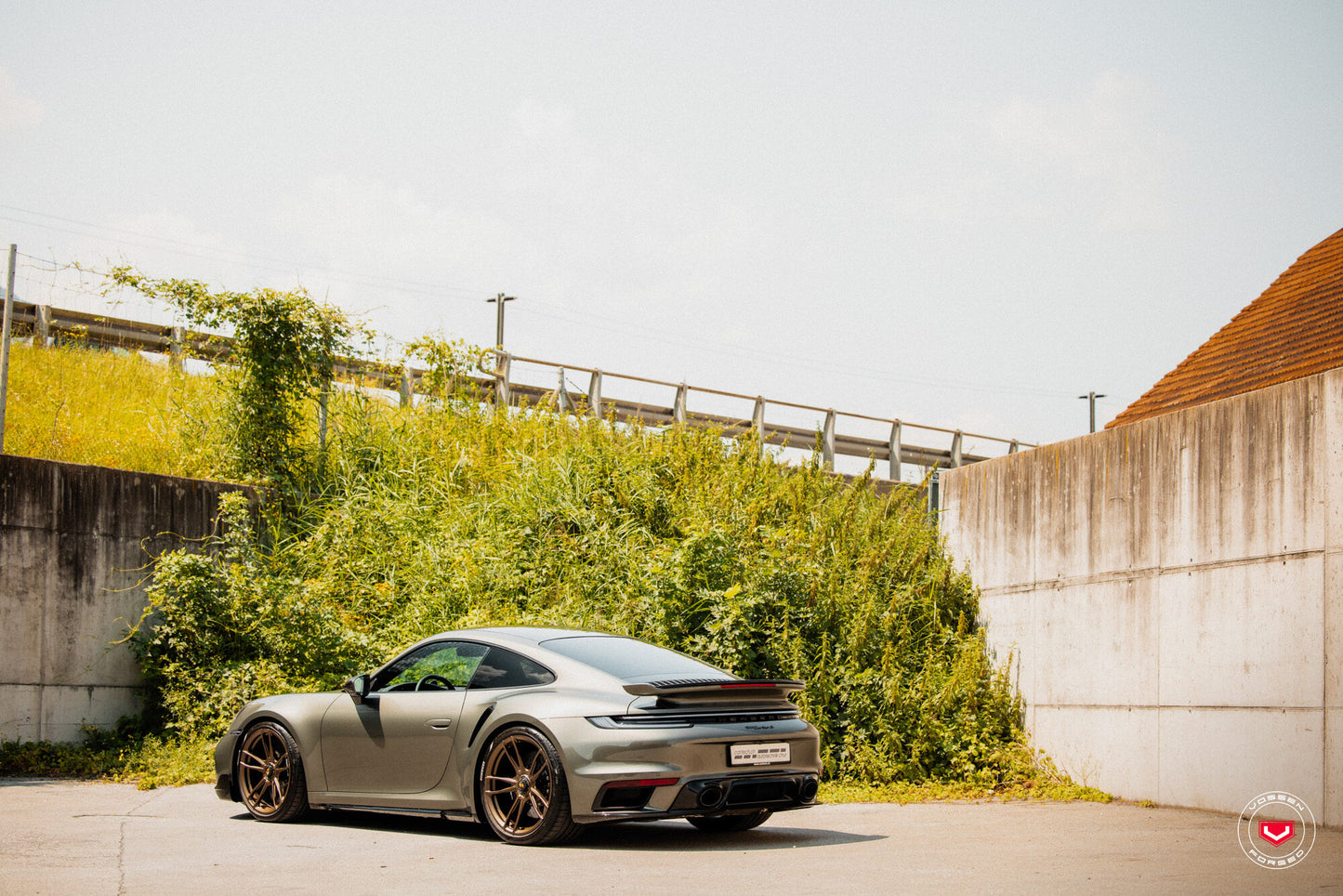 Vossen S17-06 Wheel Set for Porsche 911 - 20 Inch - Satin Bronze