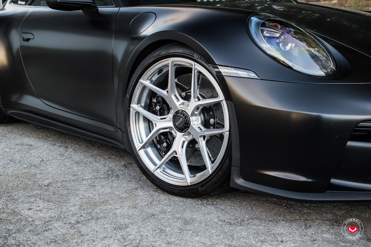 Vossen S21-01 Wheel Set for Porsche 911 - 20 Inch - Gloss Clear