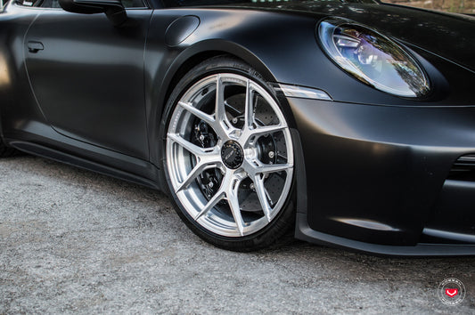 Vossen S21-01 Wheel Set for Porsche 911 - 20 Inch - Gloss Clear