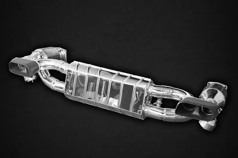 Capristo Porsche 997.2 Turbo/S - Valved Exhaust + Cat Spare Pipes (CES3)