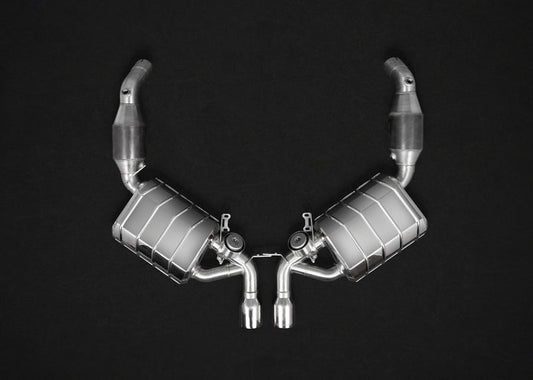 Capristo Porsche 987.2 Boxster/Cayman - Valved Exhaust + 250 Cell Sport Cats (CES3)