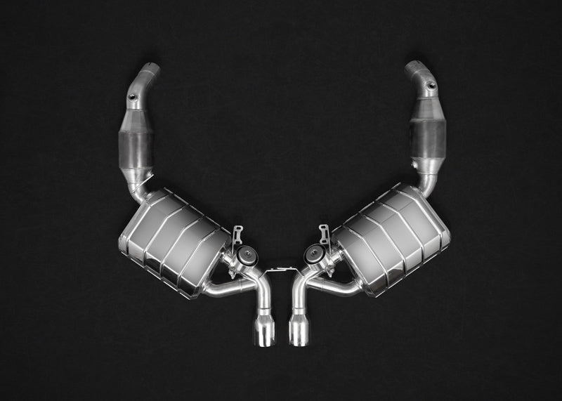 Capristo Porsche 987.2 Boxster/Cayman - Valved Exhaust, Headers + 250 Cell Sport Cats
