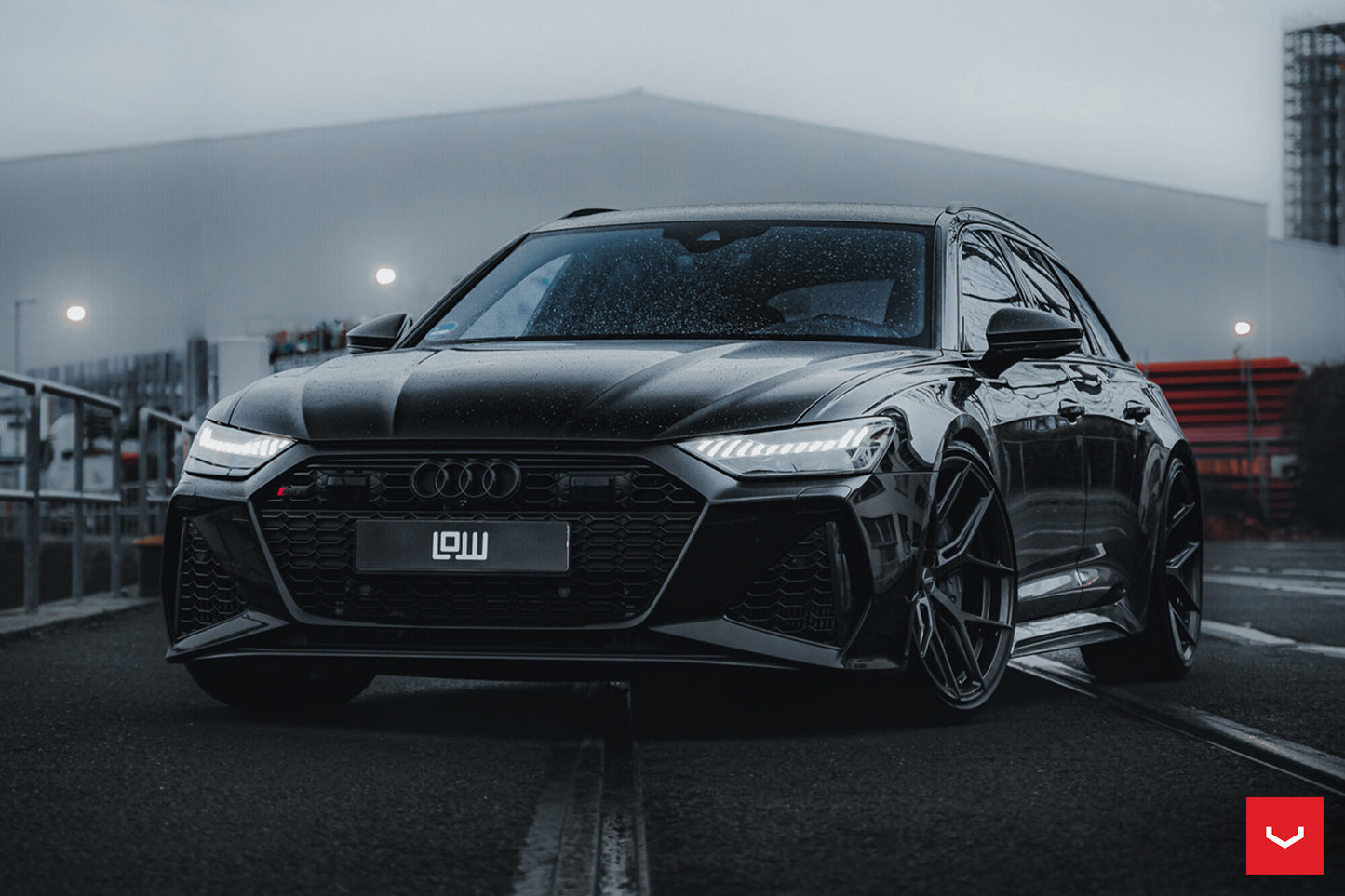 Vossen HF-5 Wheel Set for Audi RS6 / RS7 - 22 Inch - Anthracite