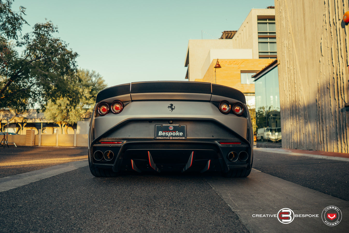 Vossen S21-01 Wheel Set for Ferrari 812 Superfast - 20 Inch - Gloss Black