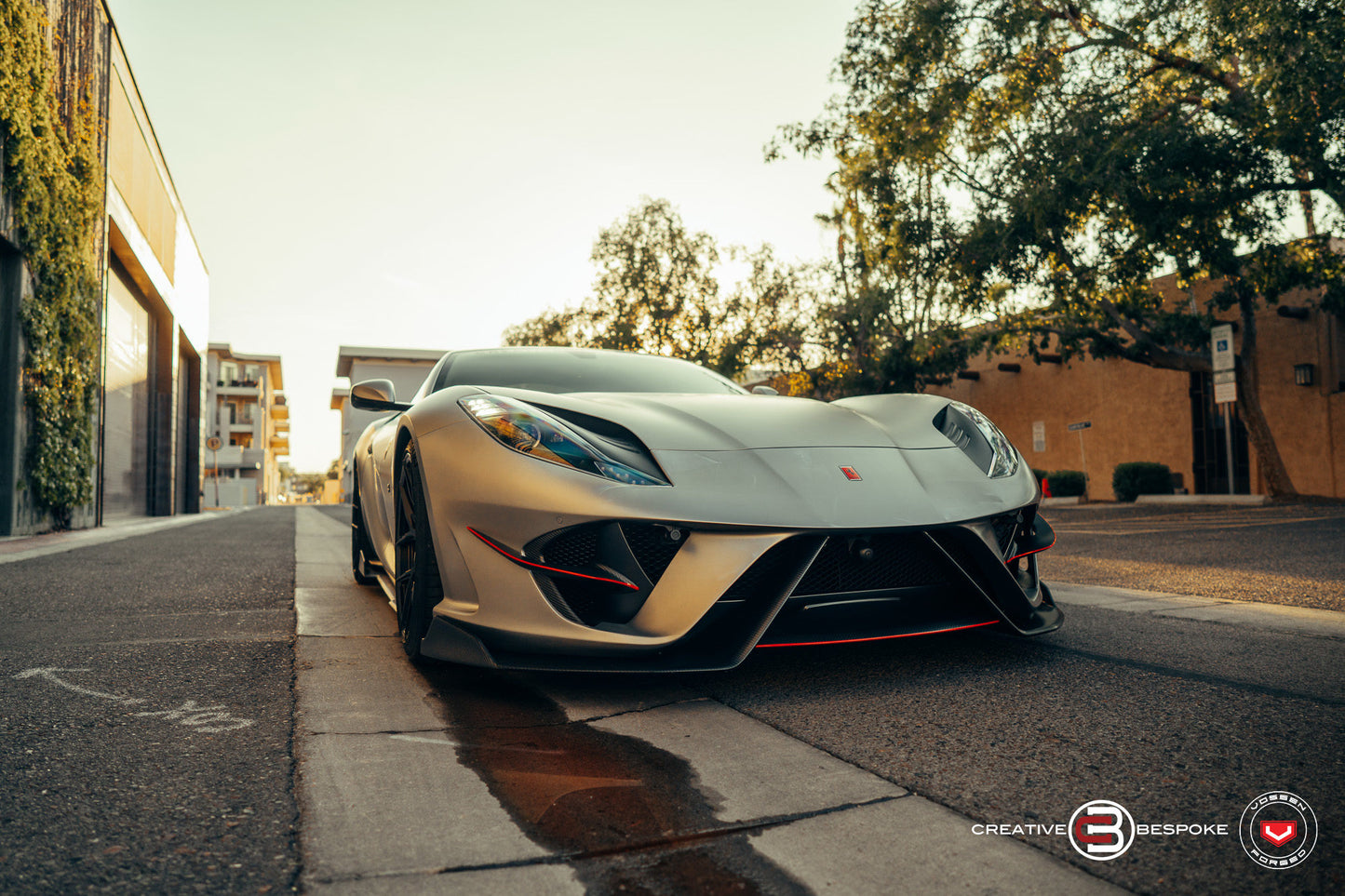 Vossen S21-01 Wheel Set for Ferrari 812 Superfast - 20 Inch - Gloss Black