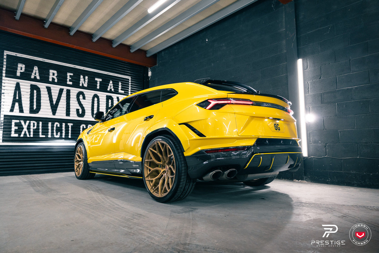 Vossen S17-01 Wheel Set for Lamborghini Urus - 24 Inch - Matte Brickell Bronze