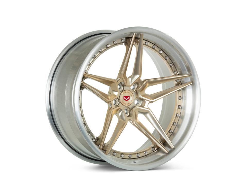 Vossen EVO-1 (3-Piece) Wheel Set for Ferrari F8 - Patina Gold