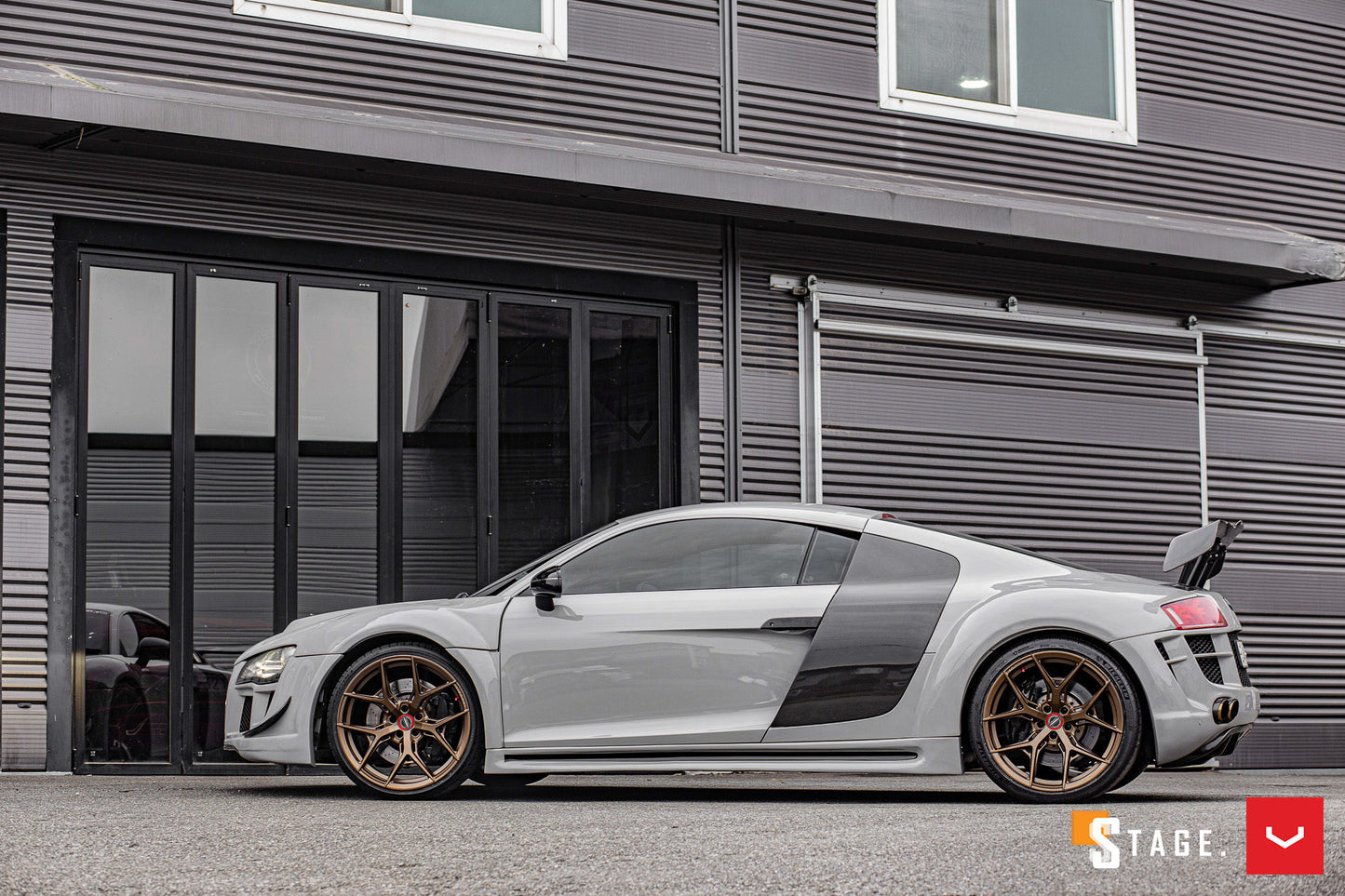 Vossen HF-5 Wheel Set for Audi R8 - Satin Bronze