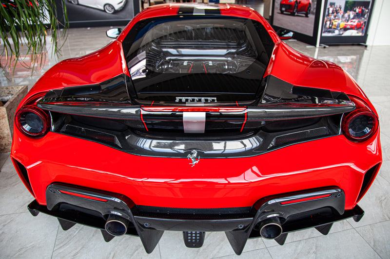 Capristo Ferrari 488 Pista - Carbon Fiber Rear Diffuser