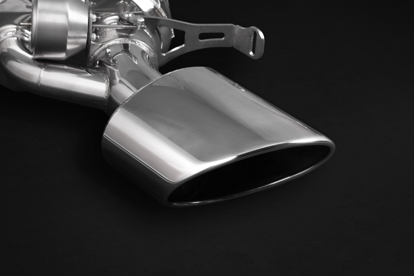Capristo Audi RS5 (F5) Sportback - Valved Exhaust + MidPipes - Oval RS Tips (CES3)