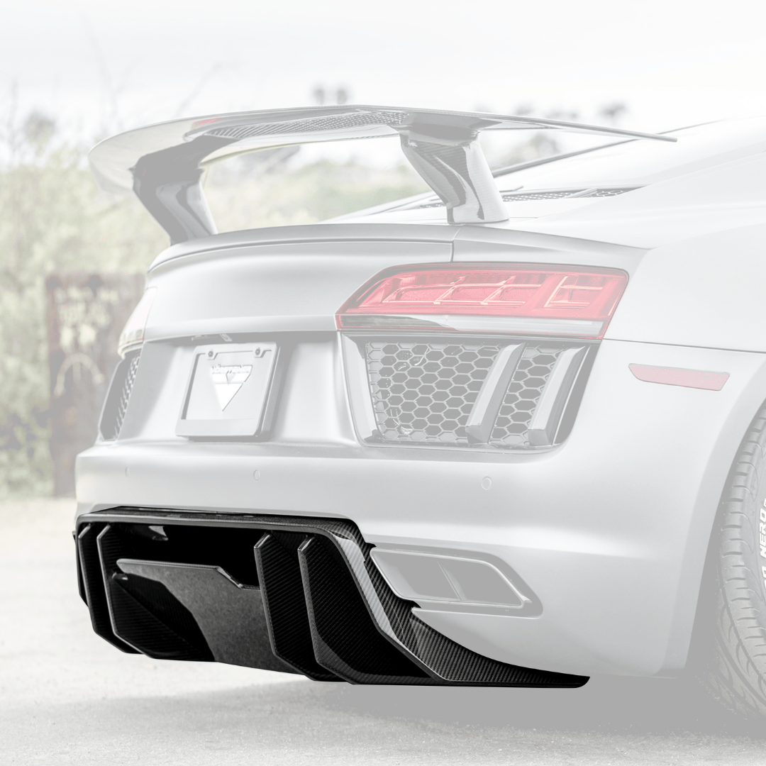 Vorsteiner Audi R8 Carbon Fiber Rear Diffuser V-Style™️