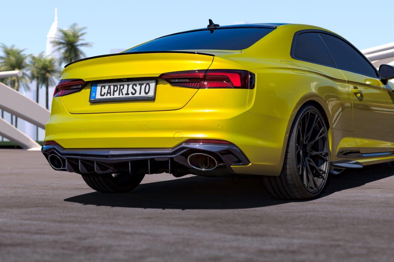 Capristo Audi RS5 (F5) Coupe - ECE Valved Exhaust, MidPipes + RS Oval Tips (CES3)