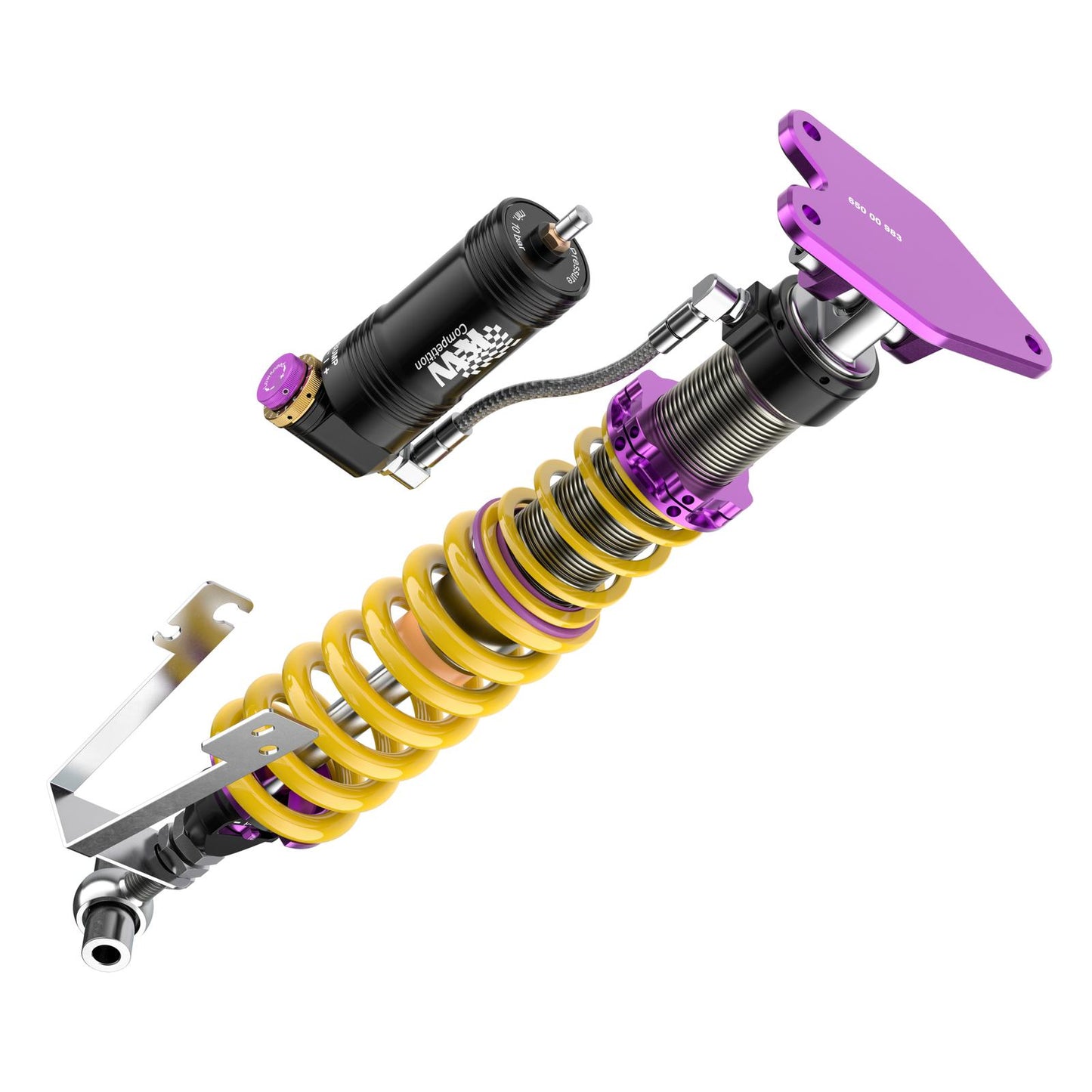 KW McLaren 720S V4 RACING KIT (RACE SLICKS; REAR COILOVER CONV.) - 39720348