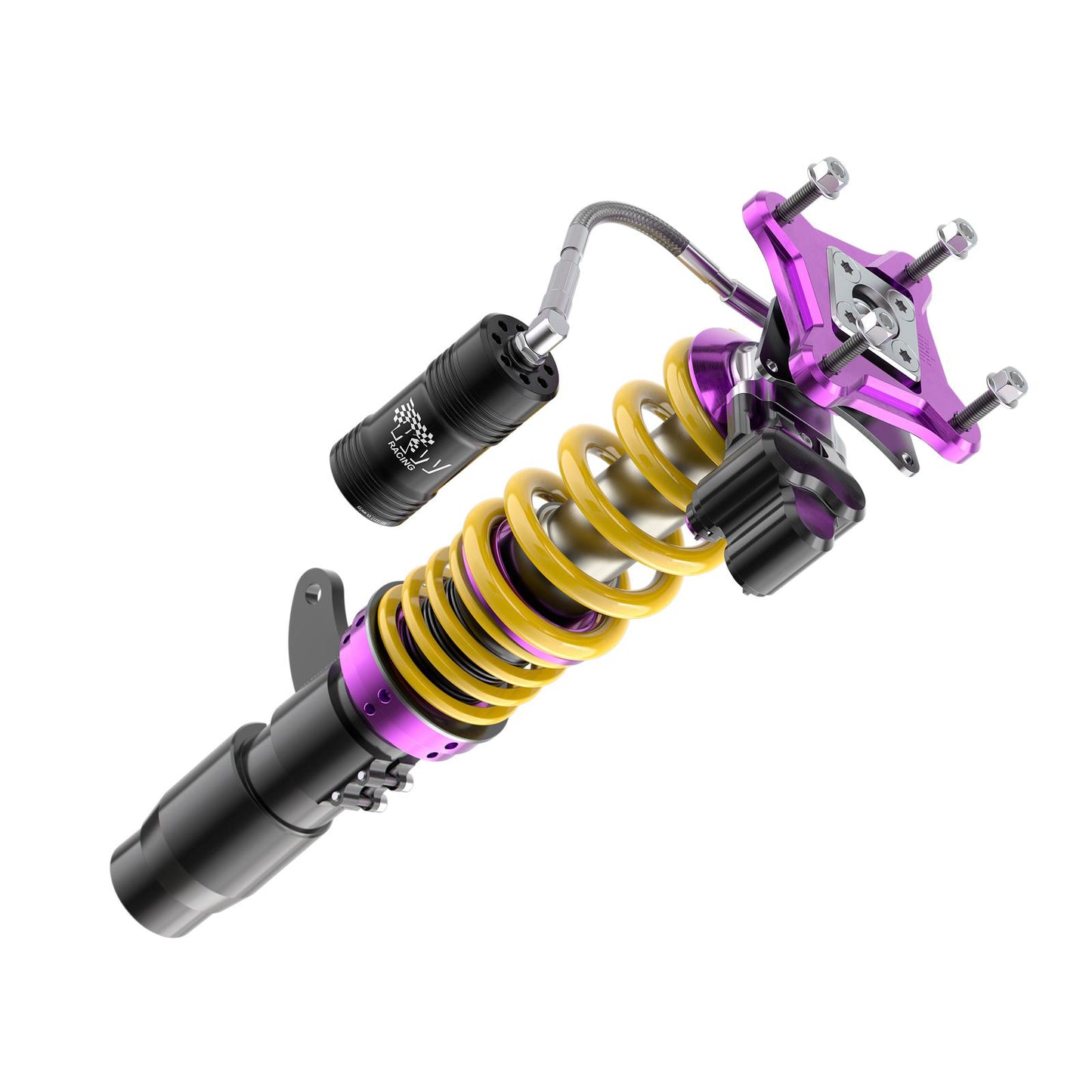 KW McLaren 720S V6 RACING KIT (RACE SLICKS; REAR COILOVER CONV.) - 3970720001