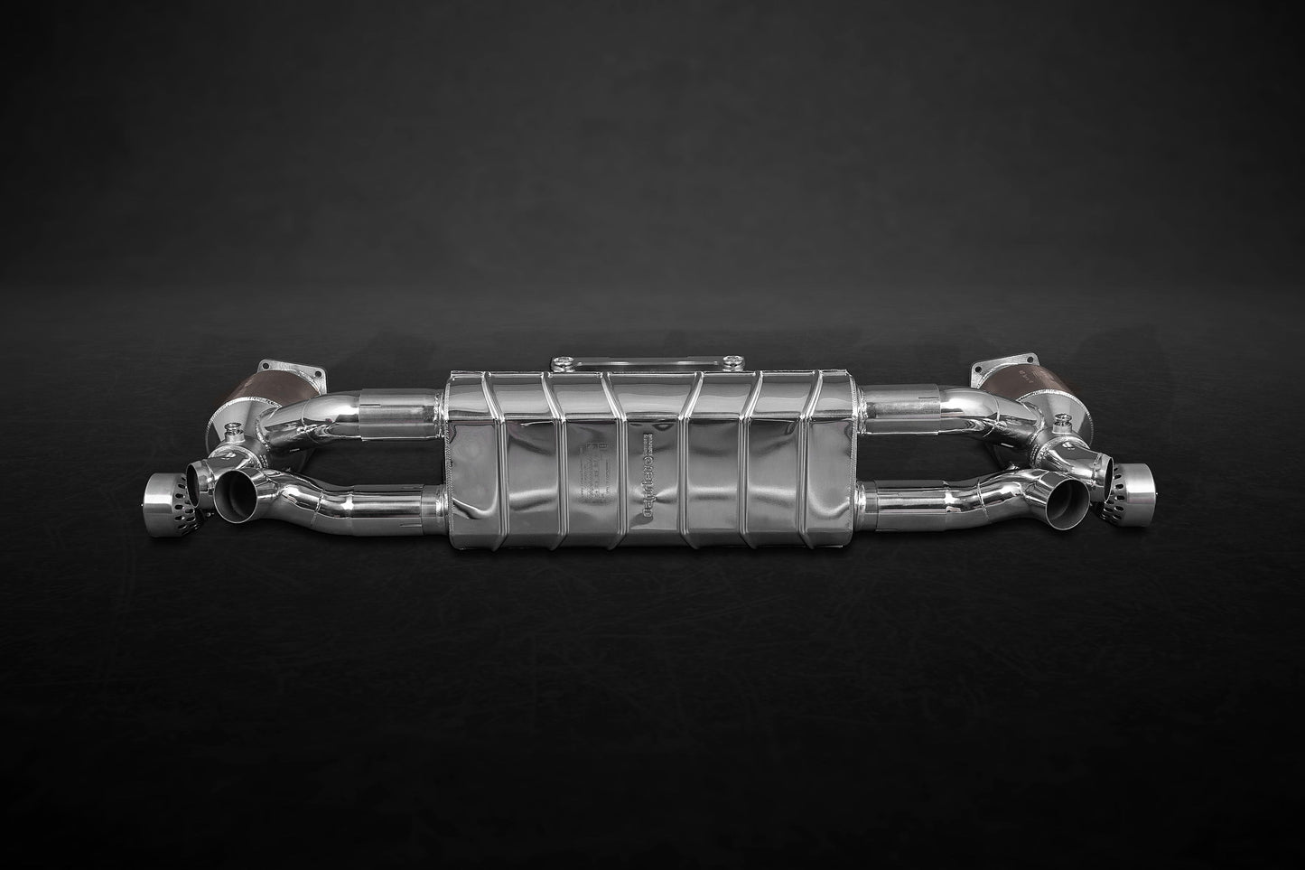Capristo Porsche 991.1/2 Turbo/S - Valved Exhaust + Cat Spare Pipes (CES3)