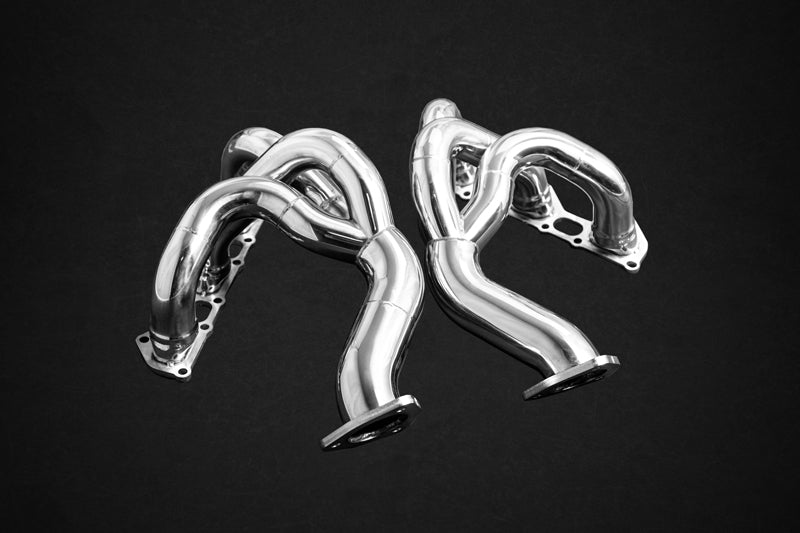 Capristo Porsche 718 Spyder/GTS/Cayman GT4 - Set: Header Manifolds + Sport Cats
