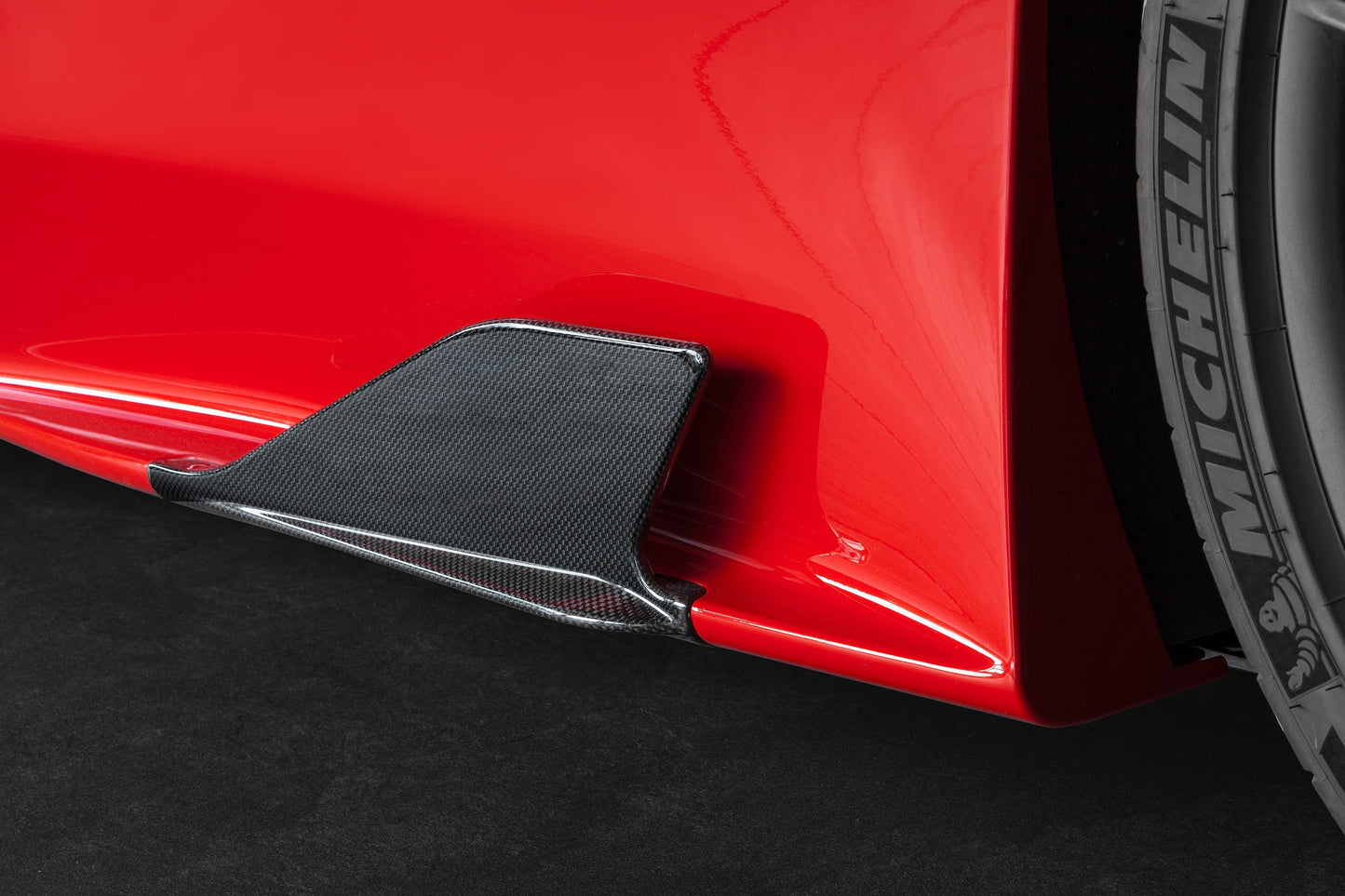 Capristo Ferrari 458 Speciale - Carbon Fiber Side Fins