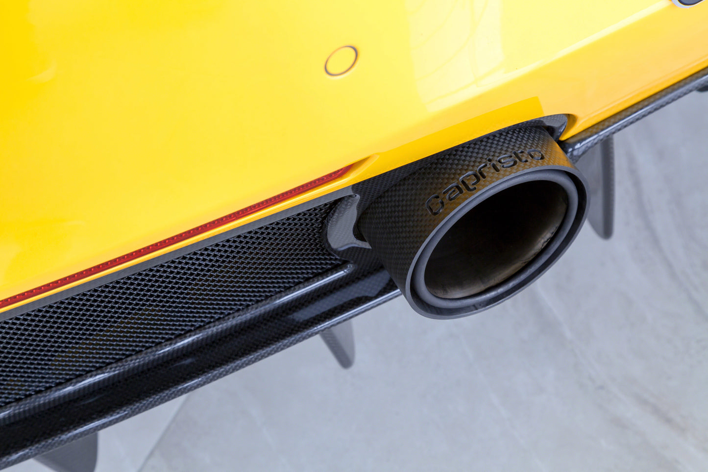 Capristo Ferrari 488 - Carbon End Pipe Shells