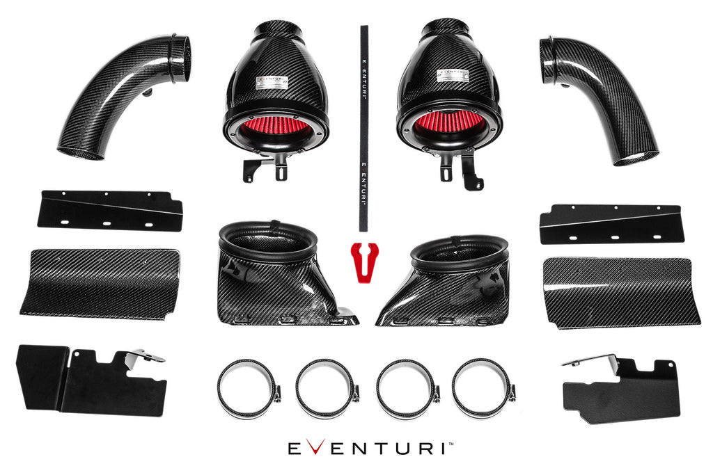 Capristo Eventuri Audi B8 RS4 / RS5 Black Carbon Intake System