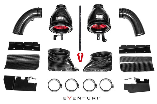 Capristo Eventuri Audi B8 RS4 / RS5 Black Carbon Intake System