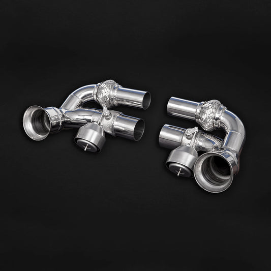Capristo Porsche 997/991 GT3/RS/R - Valved Middle Silencer Spare Pipes