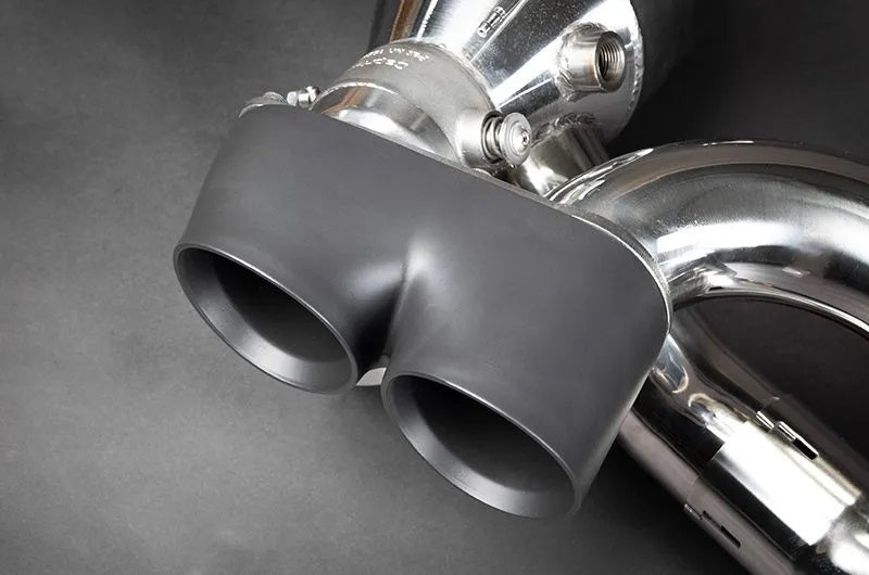 Capristo Porsche 997.2 Turbo/S - Valved Exhaust + 250 Cell Sport Cats (CES3)