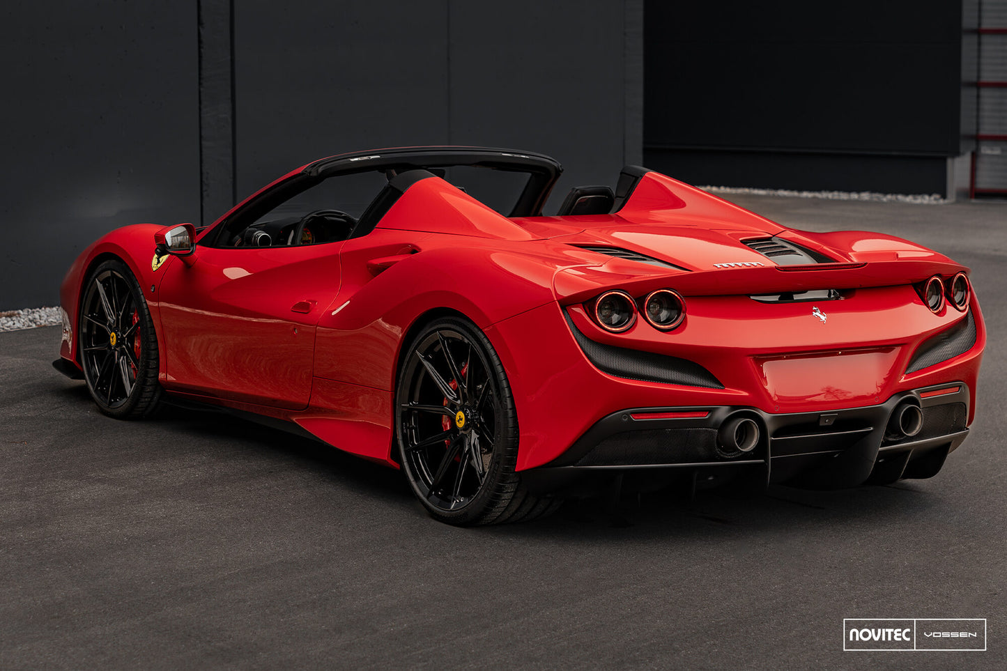 Vossen NF10 Wheel Set for Ferrari F8 - Gloss Black