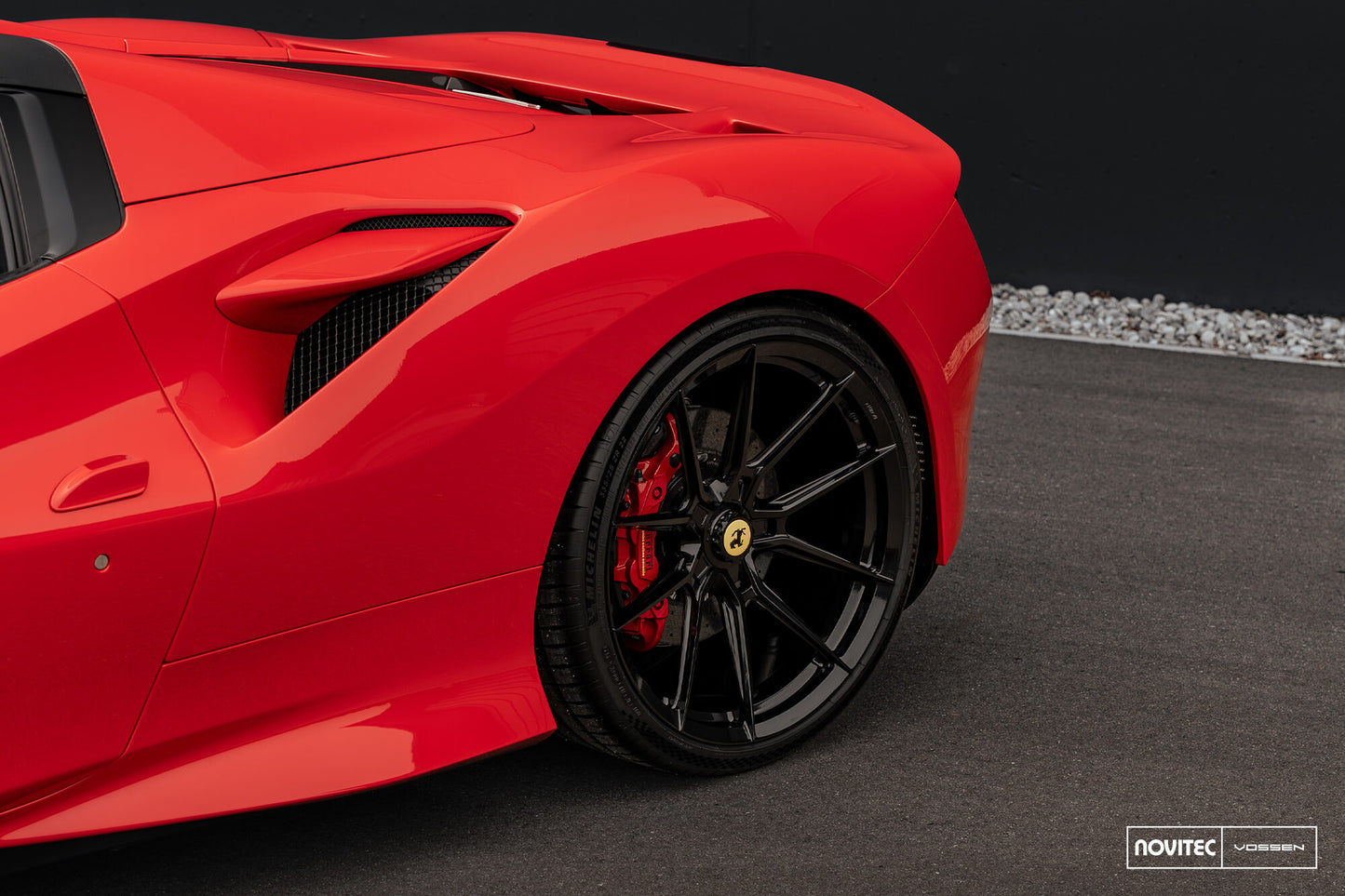 Vossen NF10 Wheel Set for Ferrari F8 - Gloss Black