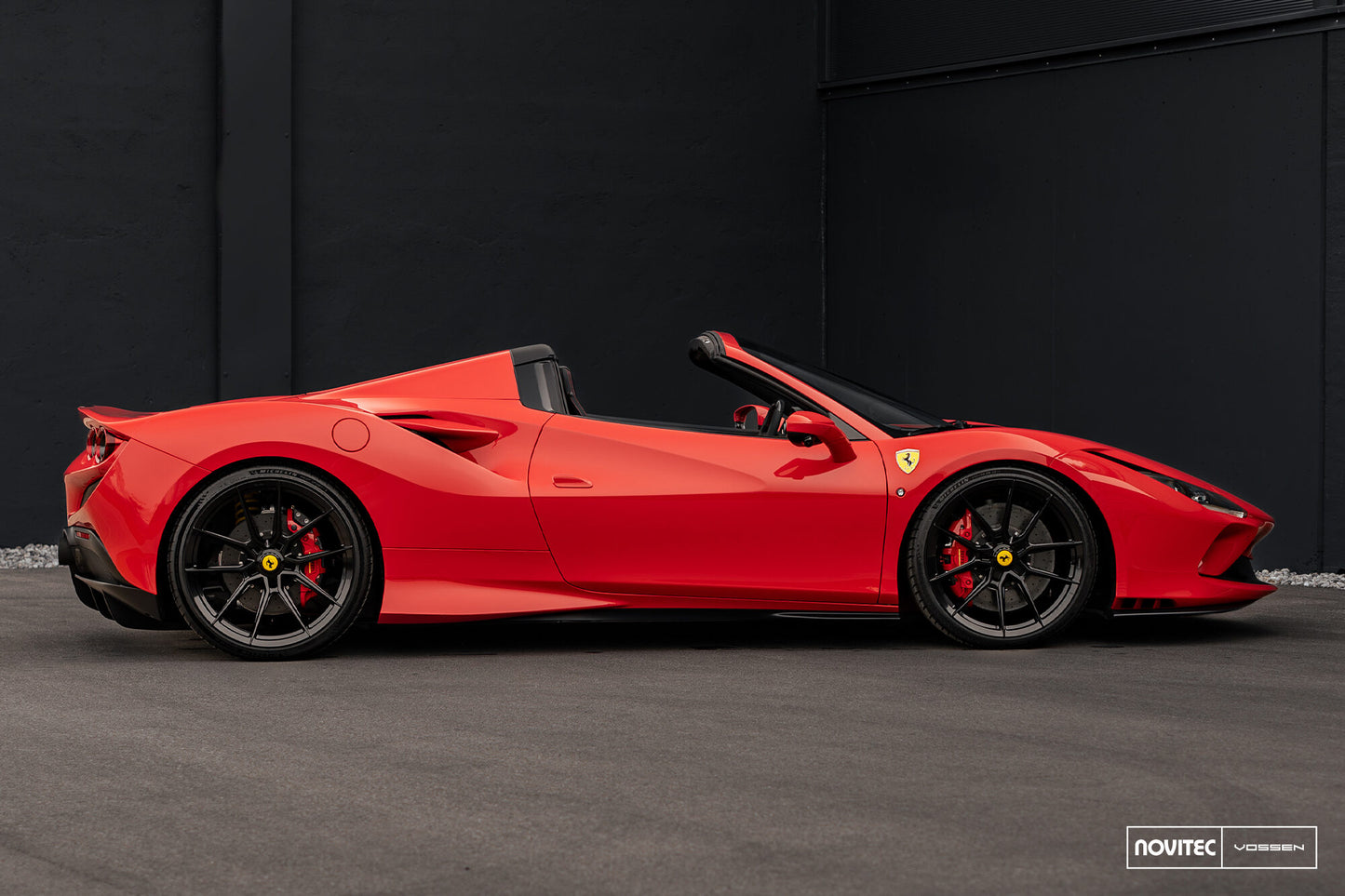 Vossen NF10 Wheel Set for Ferrari F8 - Gloss Black