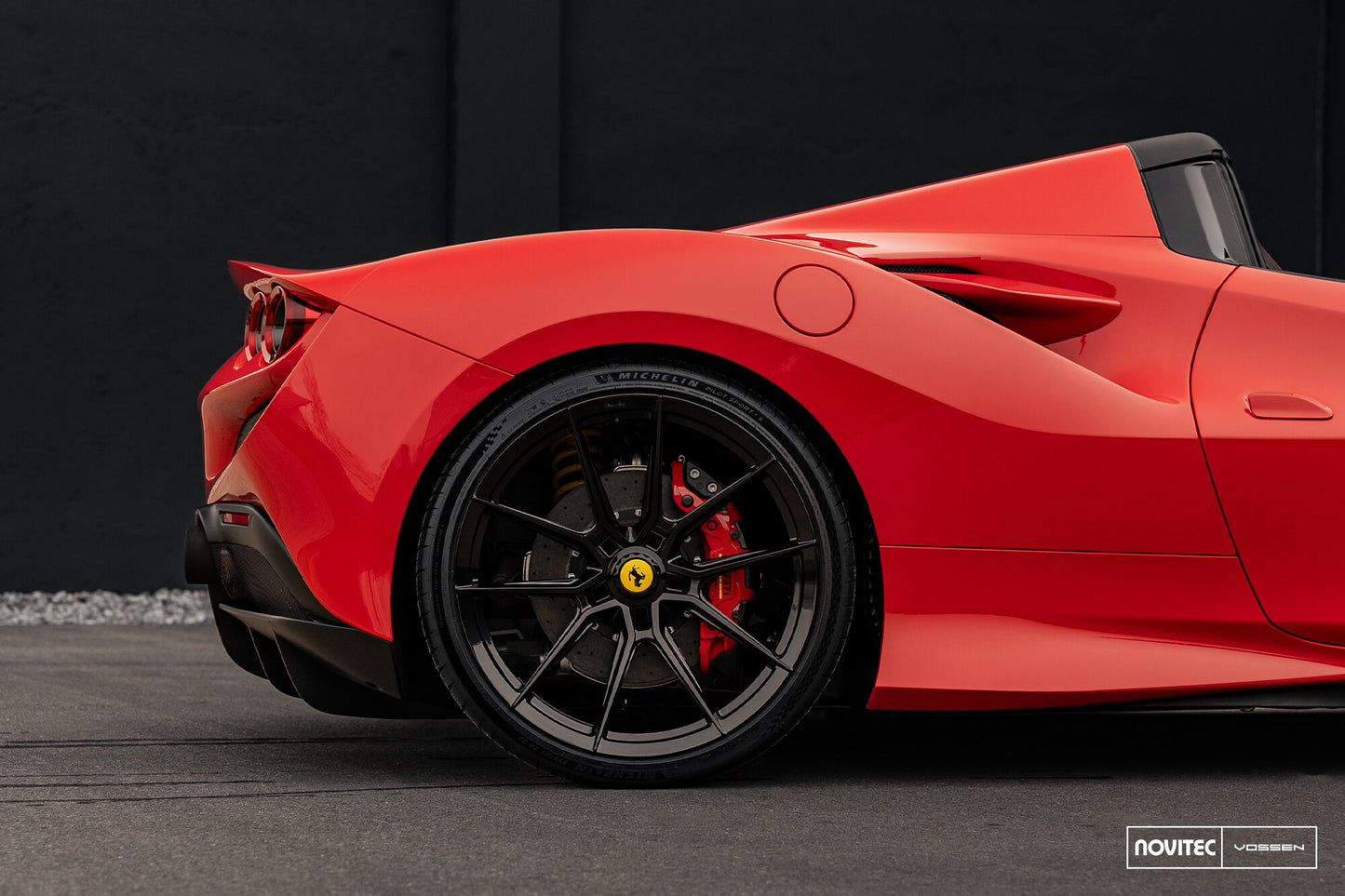 Vossen NF10 Wheel Set for Ferrari F8 - Gloss Black