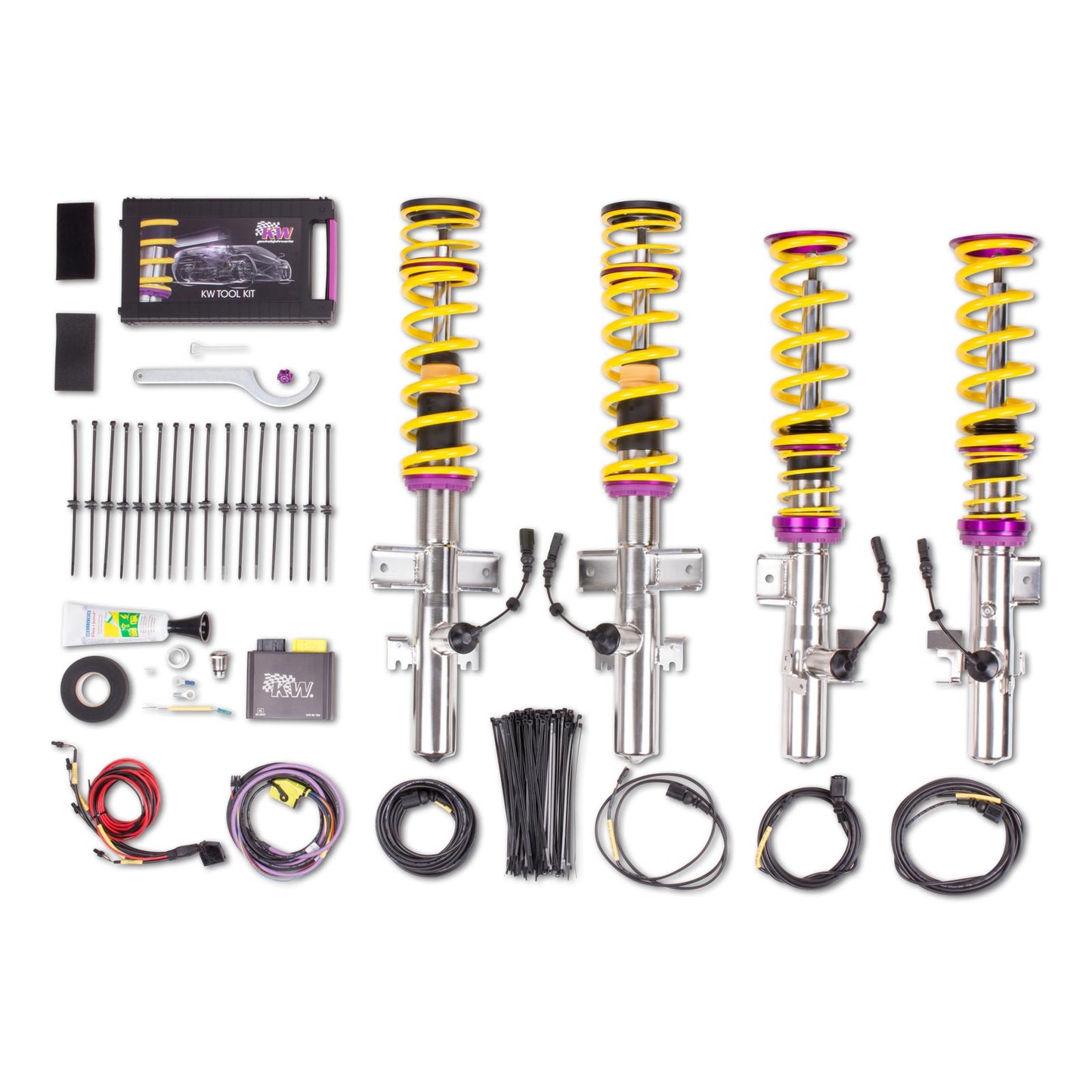 KW Audi/Porsche Multi-Fitment DDC ECU COILOVER KIT - 39055001
