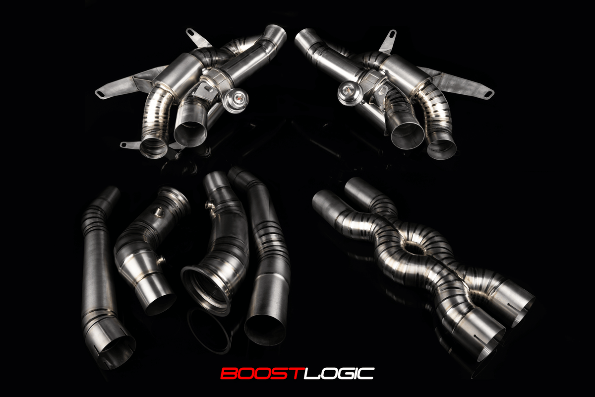 Boost Logic Full Titanium Exhaust System for Ferrari 812