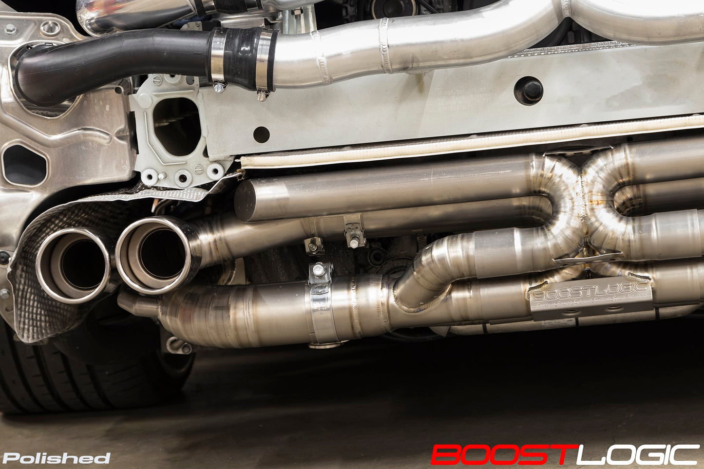 Boost Logic Formula Series Titanium Exhaust for Porsche 991 Turbo