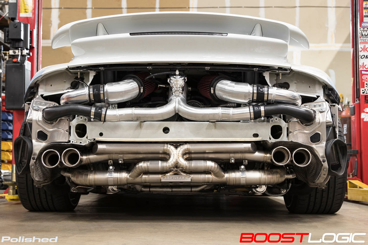 Boost Logic Formula Series Titanium Exhaust for Porsche 991 Turbo