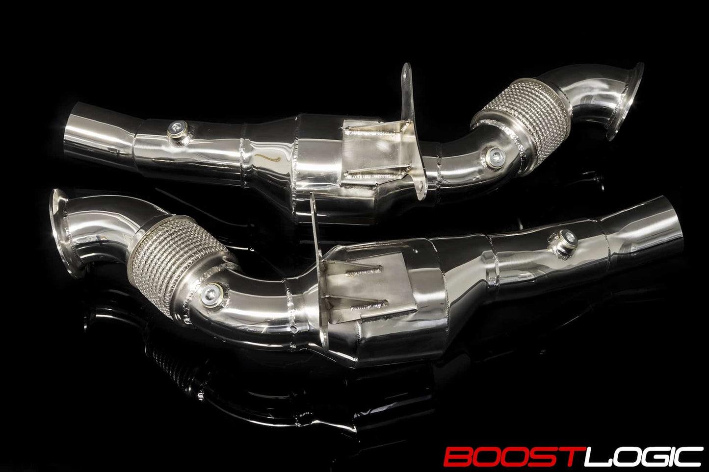 Boost Logic Ferrari 488 Stainless Exhaust