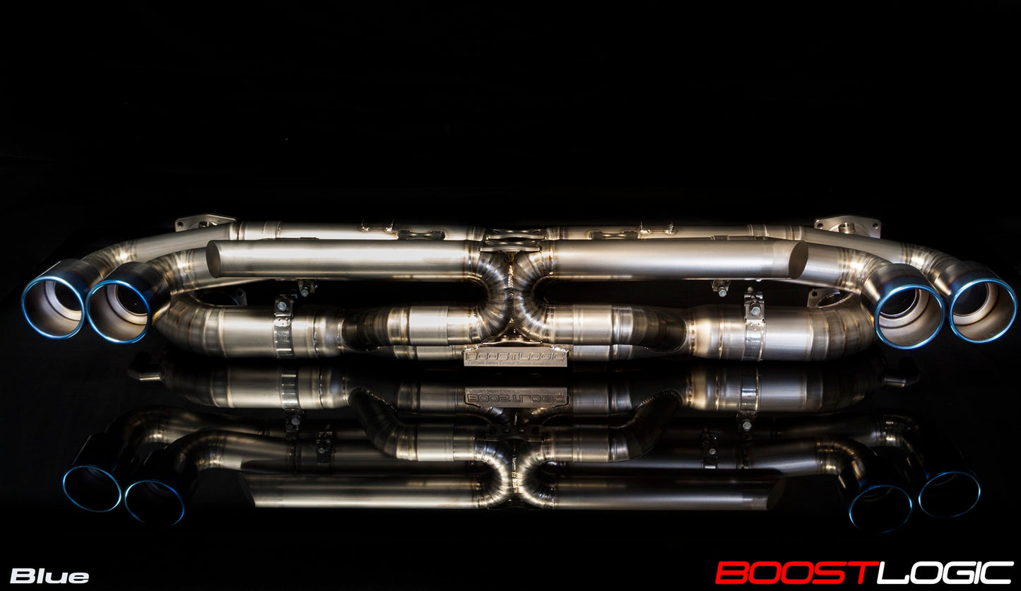 Boost Logic Formula Series Titanium Exhaust for Porsche 991 Turbo